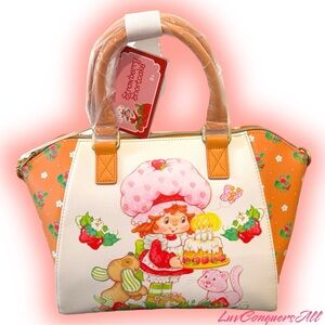 Loungefly Strawberry Shortcake & Friends Berry Cake Satchel Bag